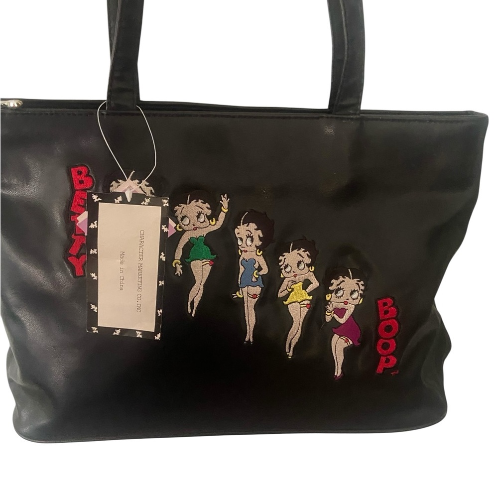 Betty Boop Black Tote Bag